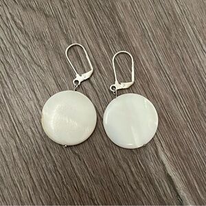 Mother of Pearl Dangle Earrings